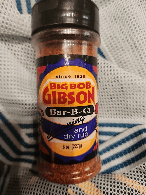 Big Bob Gibson Bar-B-Q Seasoning And Dry Rub