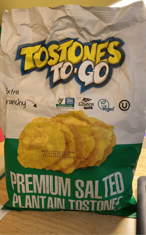 Tostones To-Go Premium Salted Plantain Tostones