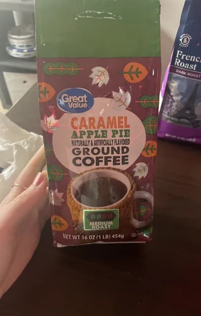Great Value Caramel Apple Pie Ground Coffee