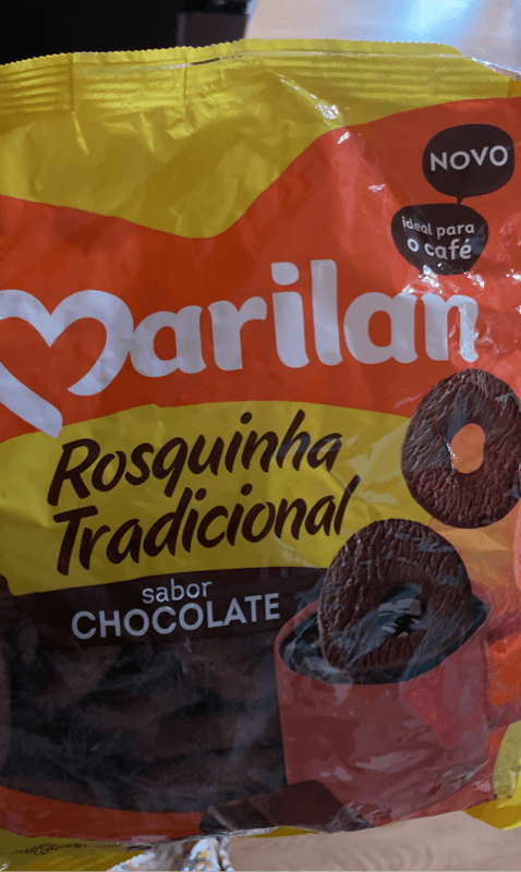 Marilan Rosquinha Tradicional Sabor Chocolate
