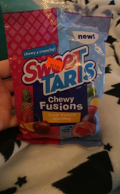 Sweetarts Candy Chewy Fusions Fruit Punch Medley