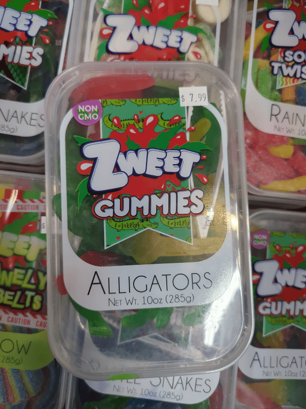 Zweet Gummy Alligators