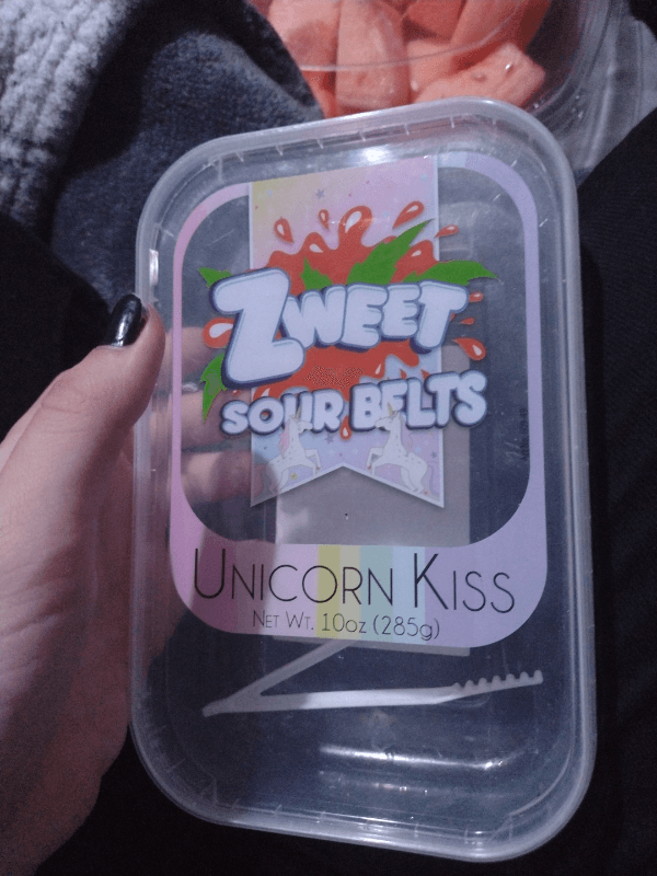 Zweet Sour Belts Unicorn Kiss