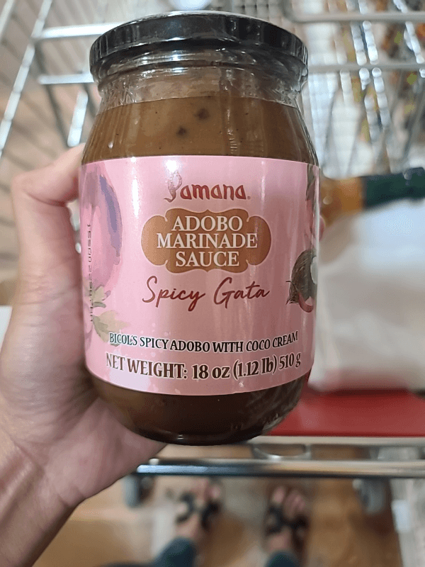 Pamana Adobo Marinade Sauce Spicy Gata Bicol'S Spice Adobo With Coco Cream