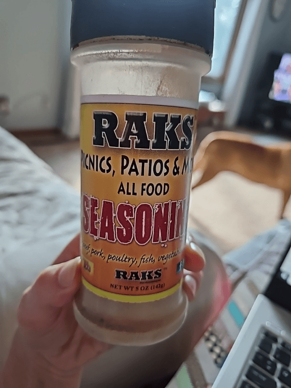 Raks Picnics, Patios And More All Food Seasoning