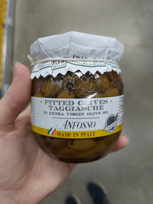 Anfosso Pitted Olives Taggiasche In Extra Virgin Olive Oil