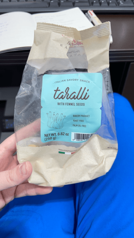 Puglia Sapori Taralli With Fennel Seeds
