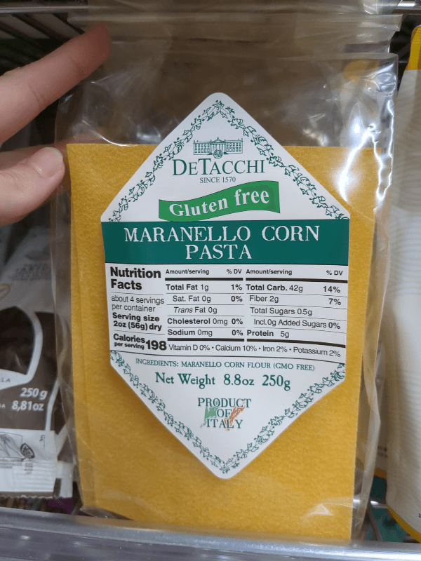 Detacchi Gluten Free Maranello Corn Pasta