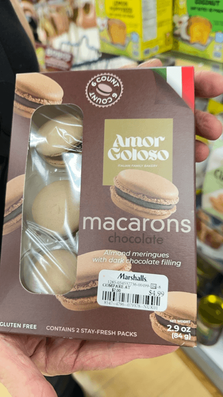 Amor Goloso Macarons Chocolate Almond Meringues With Dark Chocolate Filling