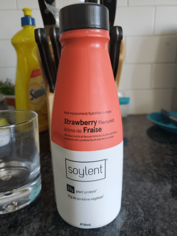 Soylent Strawberry Meal Replacement Shake