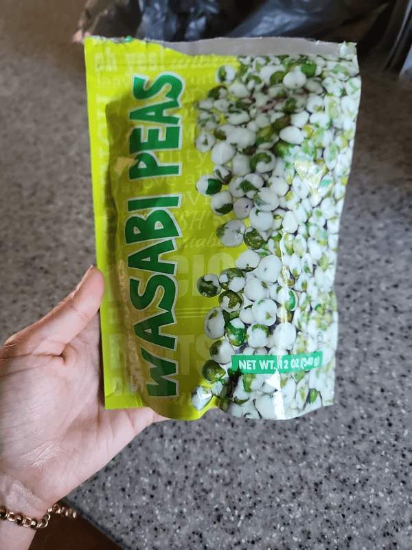 Sincerely Nuts Wasabi Peas