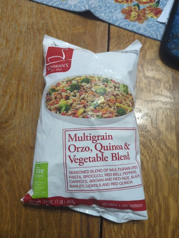 Schwan'S Multigrain Orzo, Quinoa & Vegetable Blend