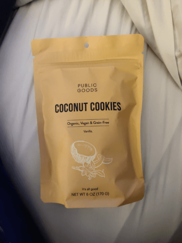 Public Goods Vanilla Coconut Cookies