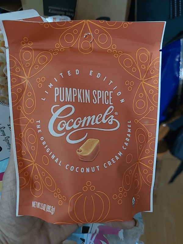 Cocomels Limited Edition Pumpkin Spice Coconut Cream Caramel