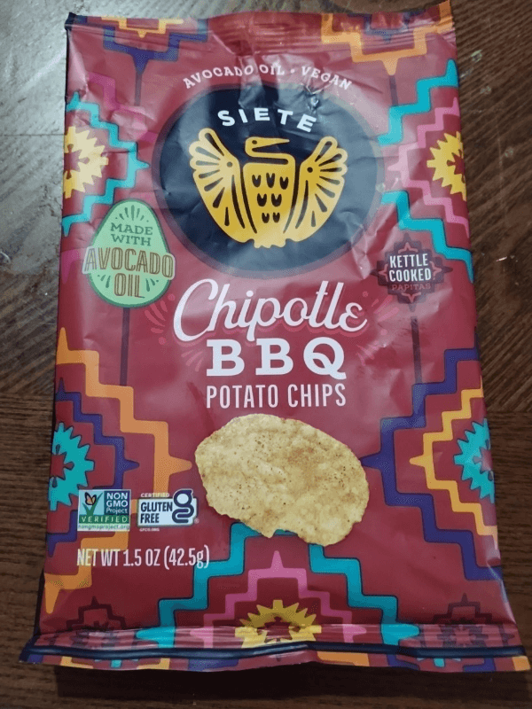Siete Chipotle Bbq Potato Chips