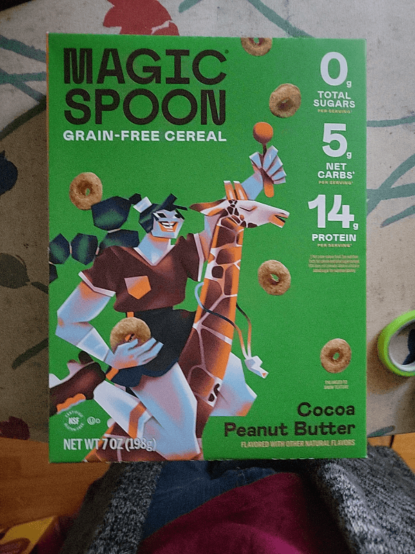 Magic Spoon Cocoa Peanut Butter Grain-Free Cereal