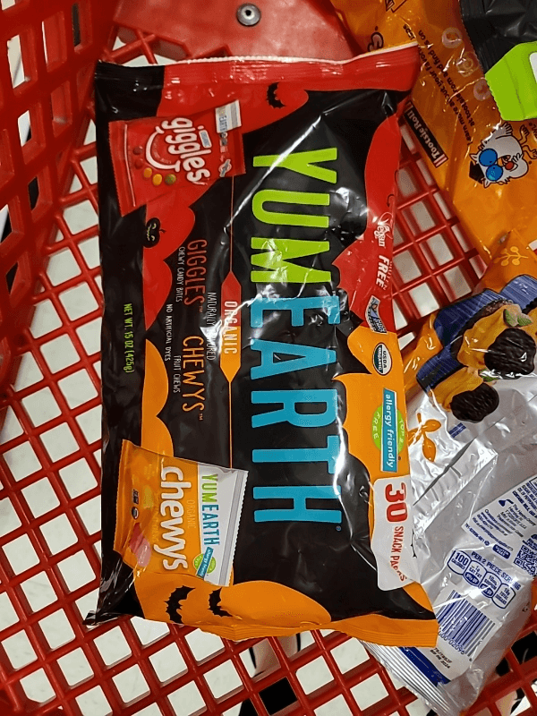 Yumearth Giggles Chewy Candy Bites & Chewys Fruit Chews Snack