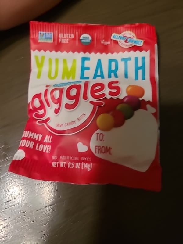 Yum Earth Giggles Chewy Candy Bites