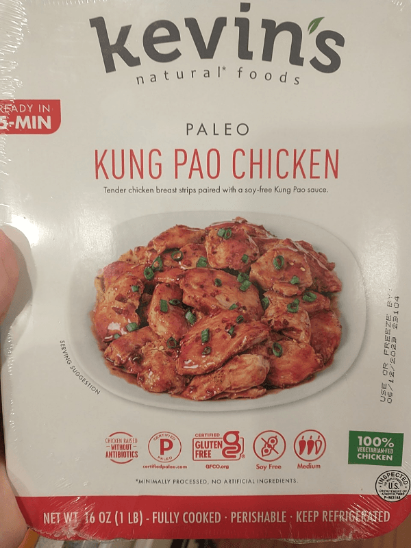 Kevin'S Natural Foods Paleo Kung Pao Chicken