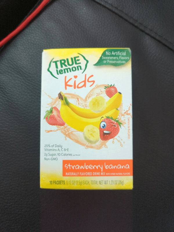 True Lemon Kids Strawberry Banana Drink Mix
