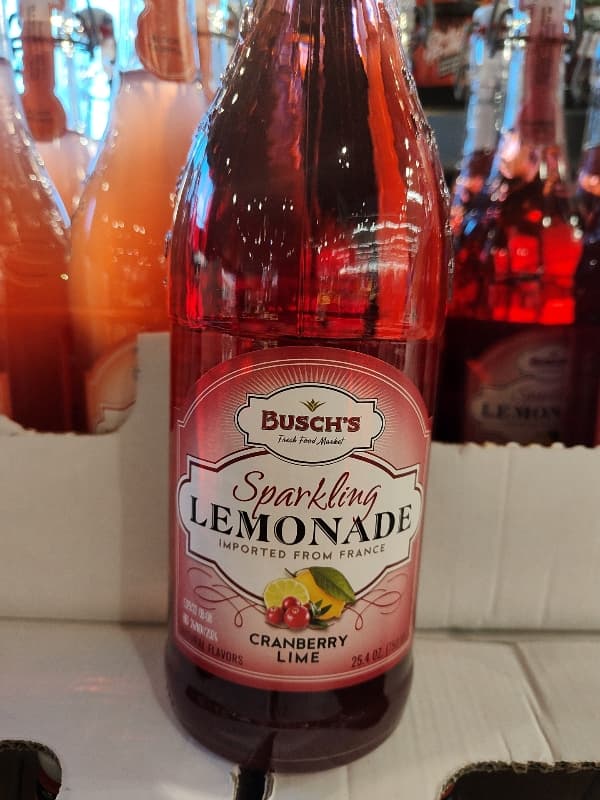 Busch'S Cranberry Lime Sparkling Lemonade