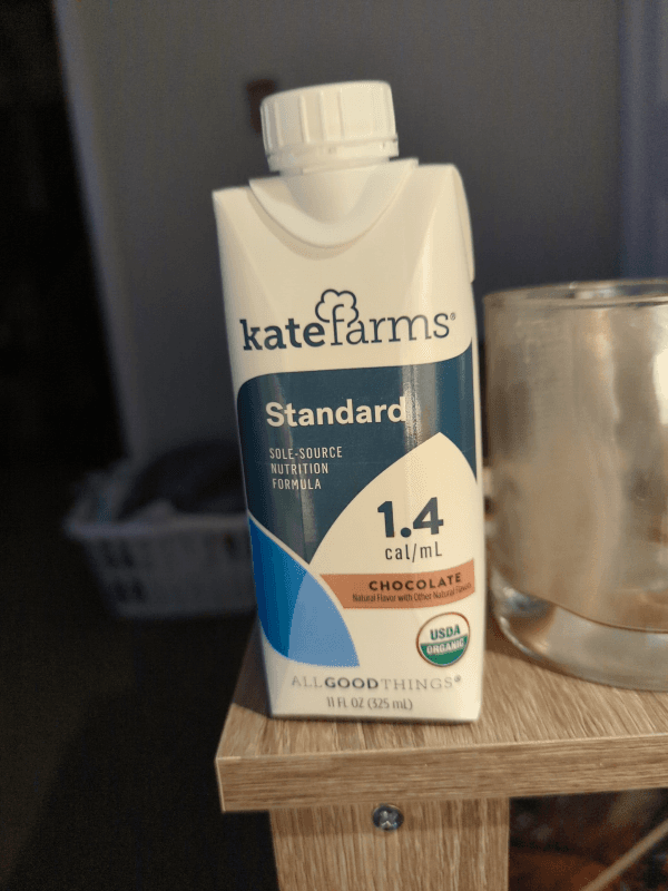 Kate Farms Standard Sole-Source Nutrition Formula Chocolate Flavor