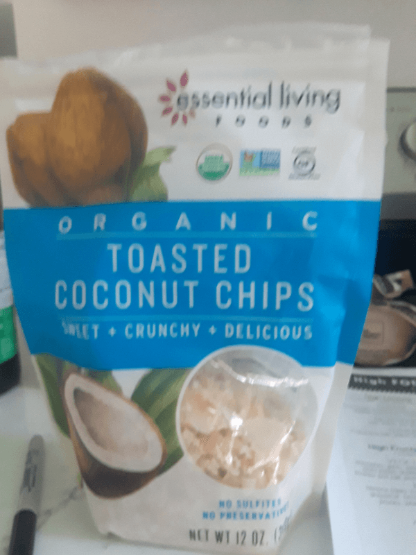 Essential Living Foods Organic Toasted Coconut Chips