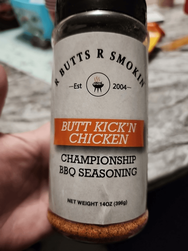 R Butts R Smokin Butt Kick'N Chicken Championship Bbq Seasoning
