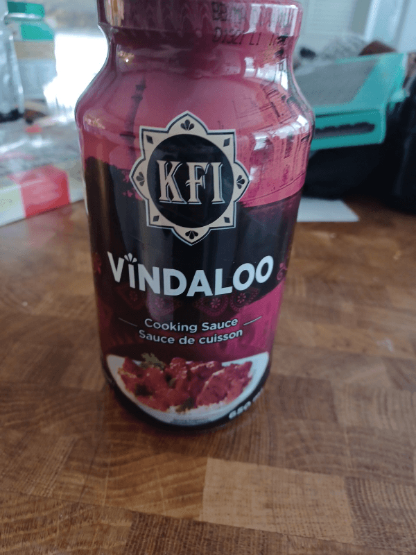 Kfi Vindaloo Cooking Sauce