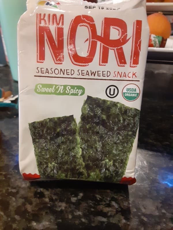 Kimnori Seasoned Seaweed Snack Sweet N Spicy