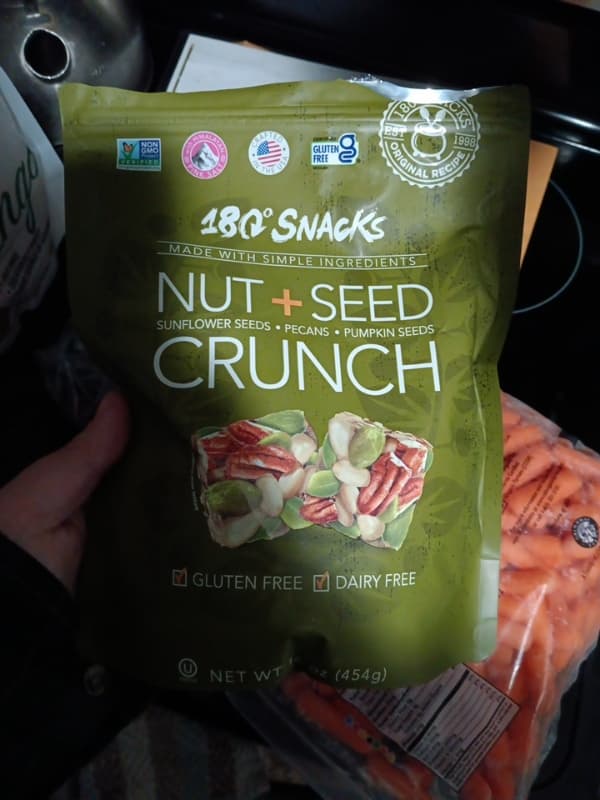 180 Snacks Nut + Seed Crunch