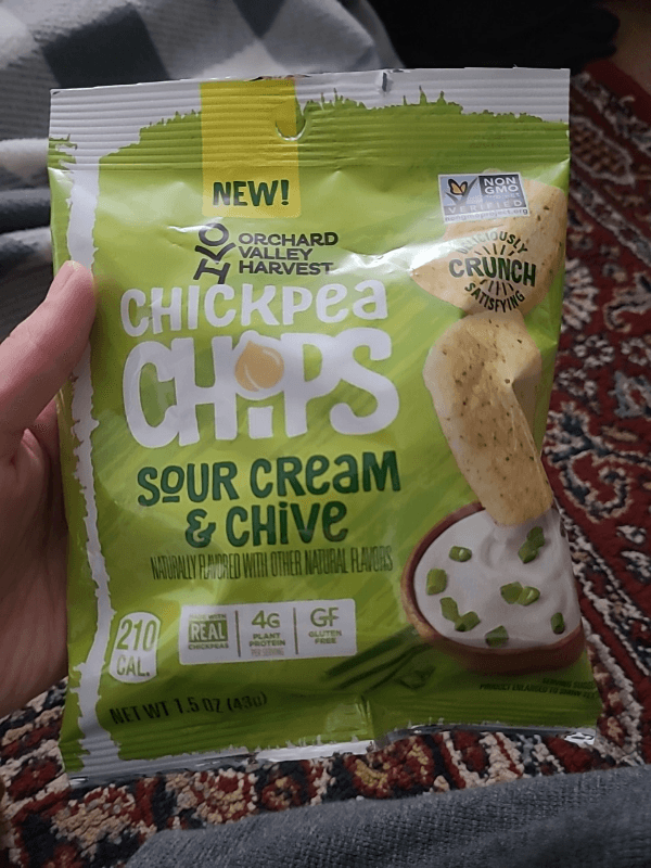 Orchard Valley Harvest Sour Cream & Chive Chickpea Chips