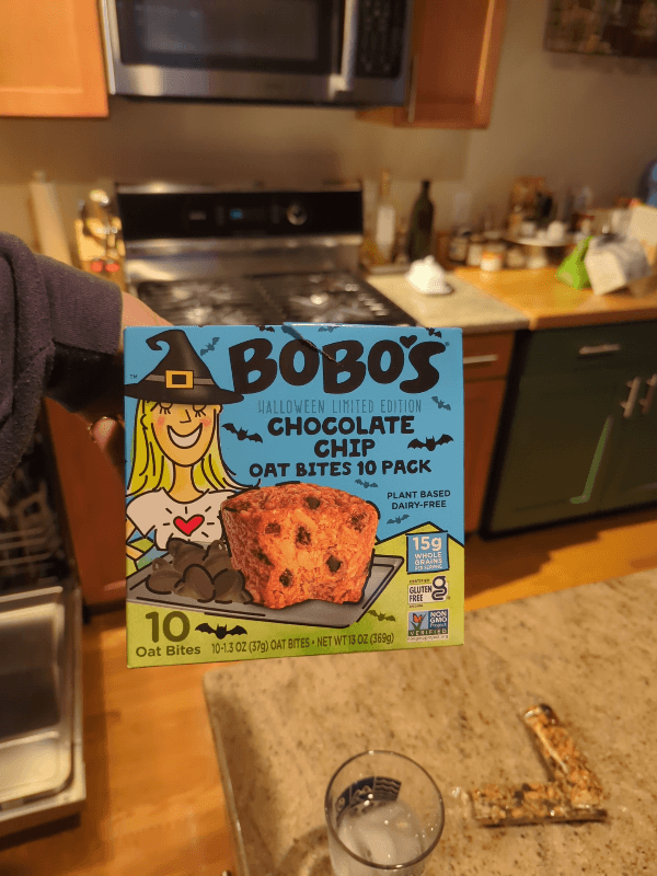 Bobo'S Halloween Limited Edition Chocolate Chip Oat Bites