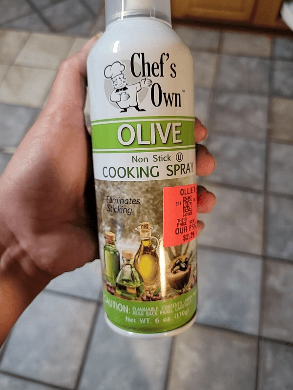 Chef'S Own Olive Non Stick Cooking Spray