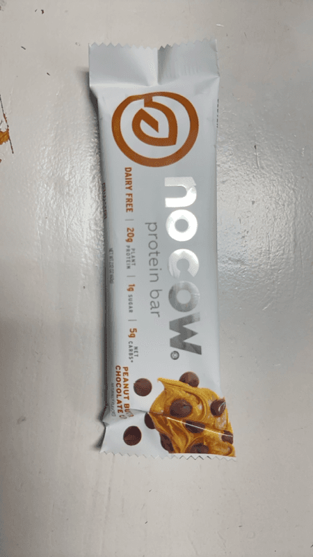 No Cow Protein Bar Peanut Butter Chocolate Chip