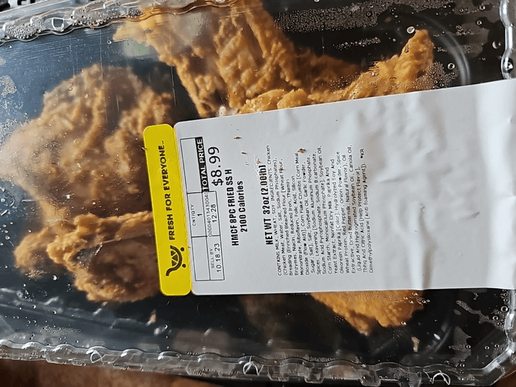 Home Chef Fried Chicken Hot