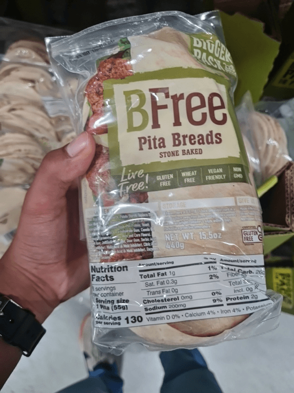 Bfree Pita Breads Stone Baked