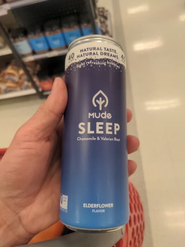 Mude Sleep Chamomile & Valerian Root Elderflower Flavor