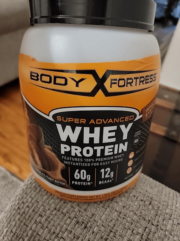 Body Fortress Super Advanced Whey Protein Chocolate Peanut Butter Protein Supplement