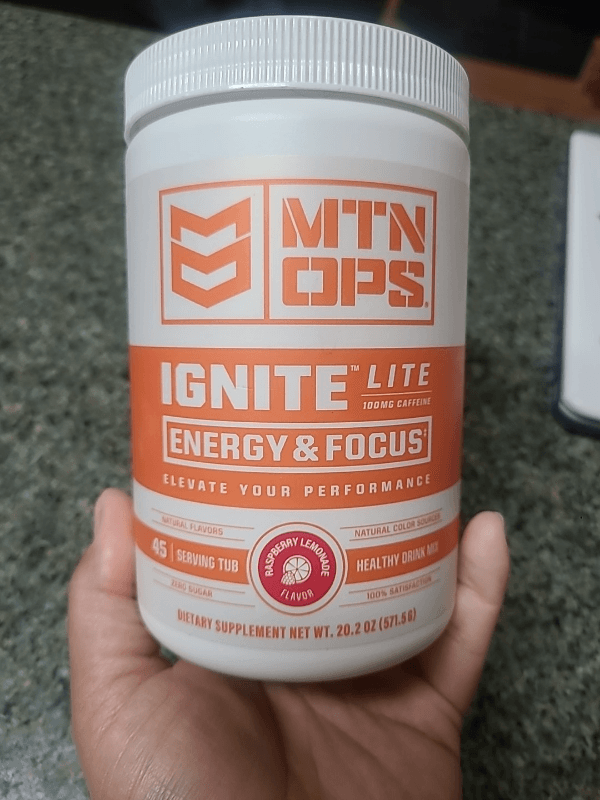 Mtn Ops Ignite Lite Energy & Focus Dietary Supplement