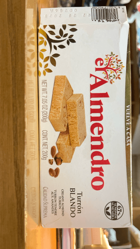 El Almendro Creamy Almond Turron