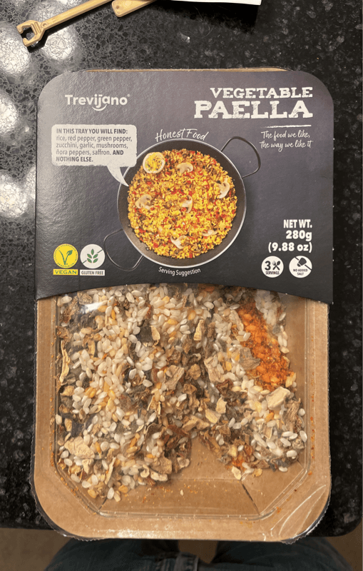 Trevijano Honest Food Vegetable Paella