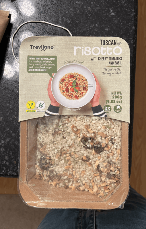 Trevijano Tuscan Style Risotto With Cherry Tomatoes And Basil