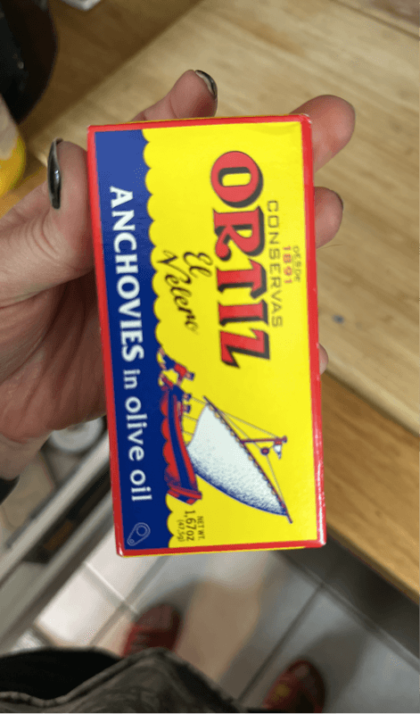 Ortiz El Velero Anchovies In Olive Oil