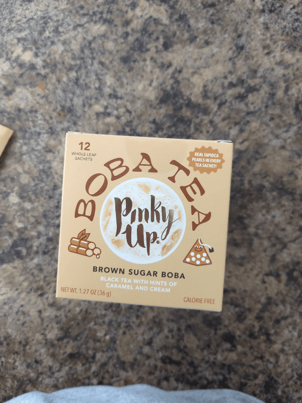 Pinky Up Brown Sugar Boba Tea