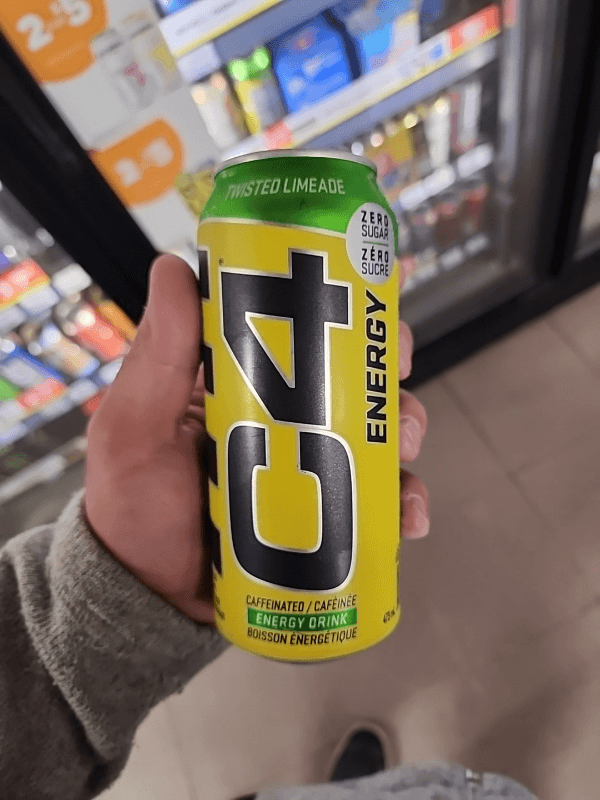 C4 Energy Caffeinated Twisted Limeade Energy Drink