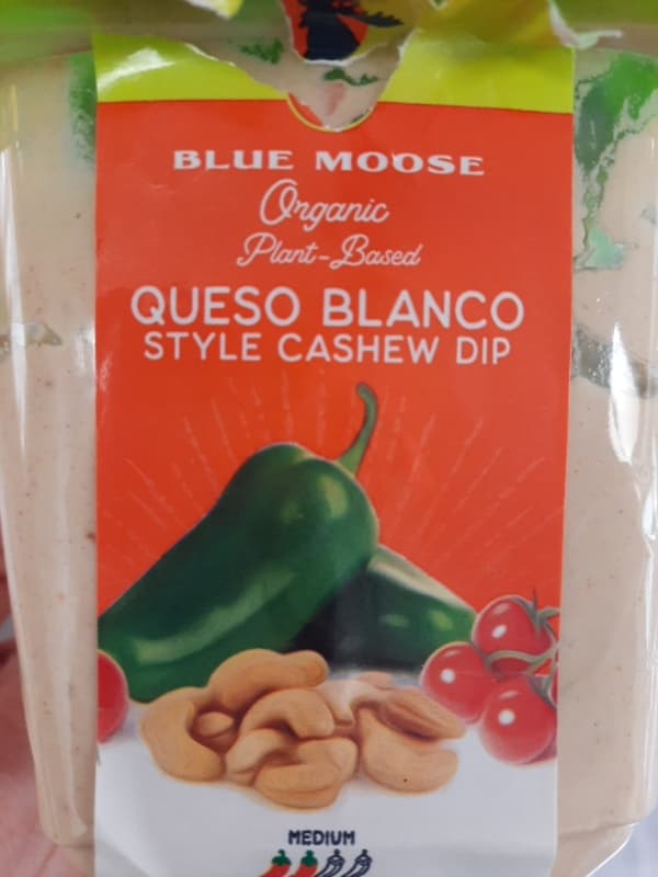 Blue Moose Organic Plant-Based Queso Blanco Style Cashew Dip