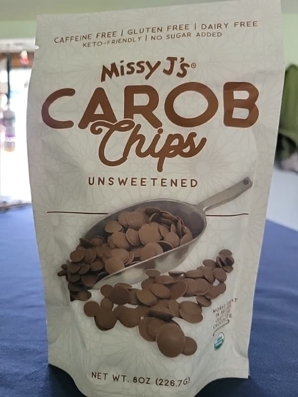 Missy J'S Carob Chips Unsweetened