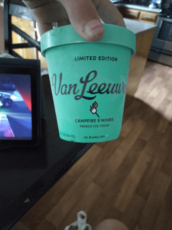 Van Leeuwen Limited Edition Campfire S'Mores French Ice Cream