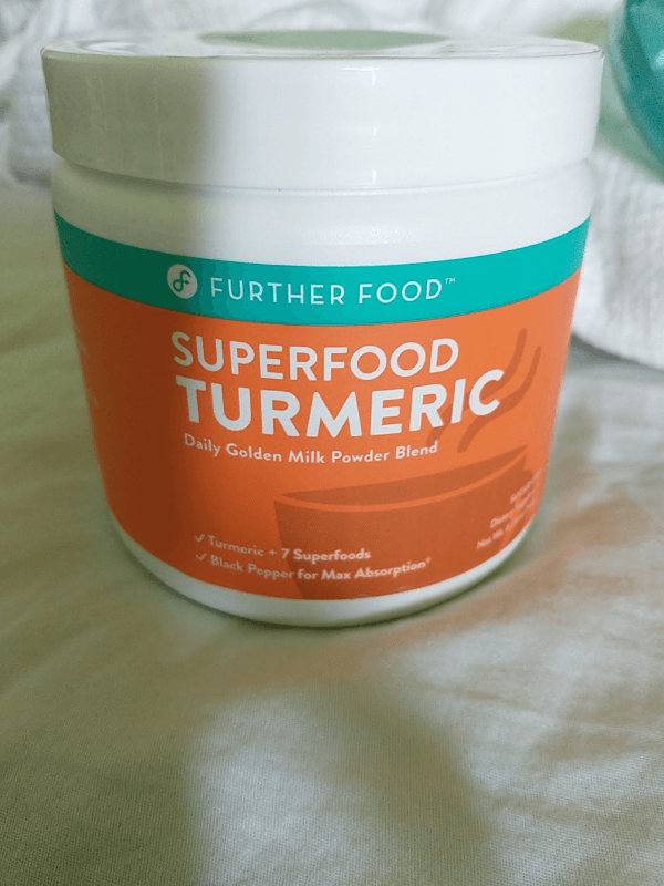 Further Food Superfood Turmeric Daily Golden Milk Powder Blend